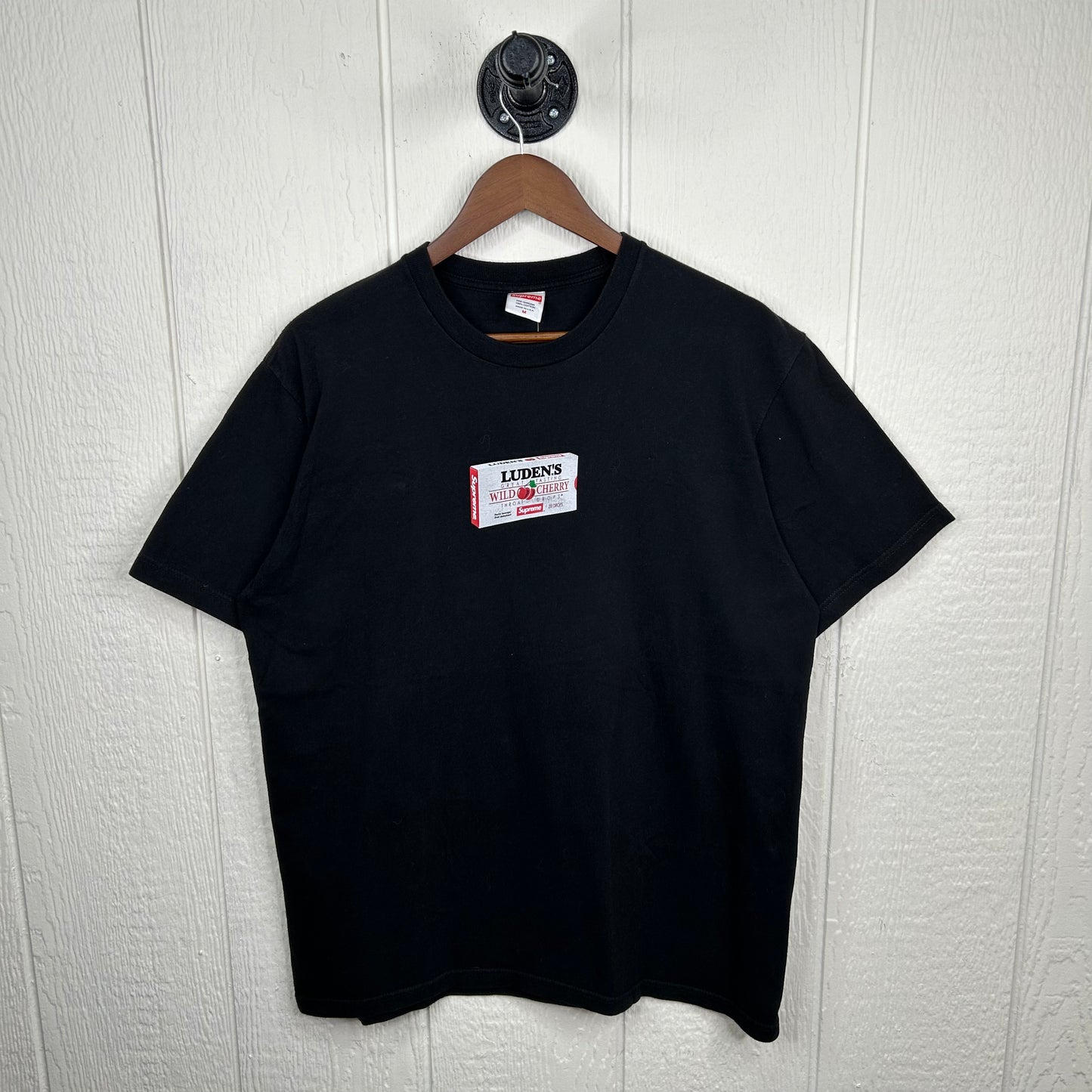 Supreme Luden's Wild Cherry Cough Drops Graphic Tee (M)
