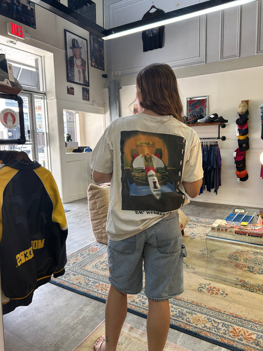 Vintage 90's Marlboro Team Penske Graphic Tee (L)