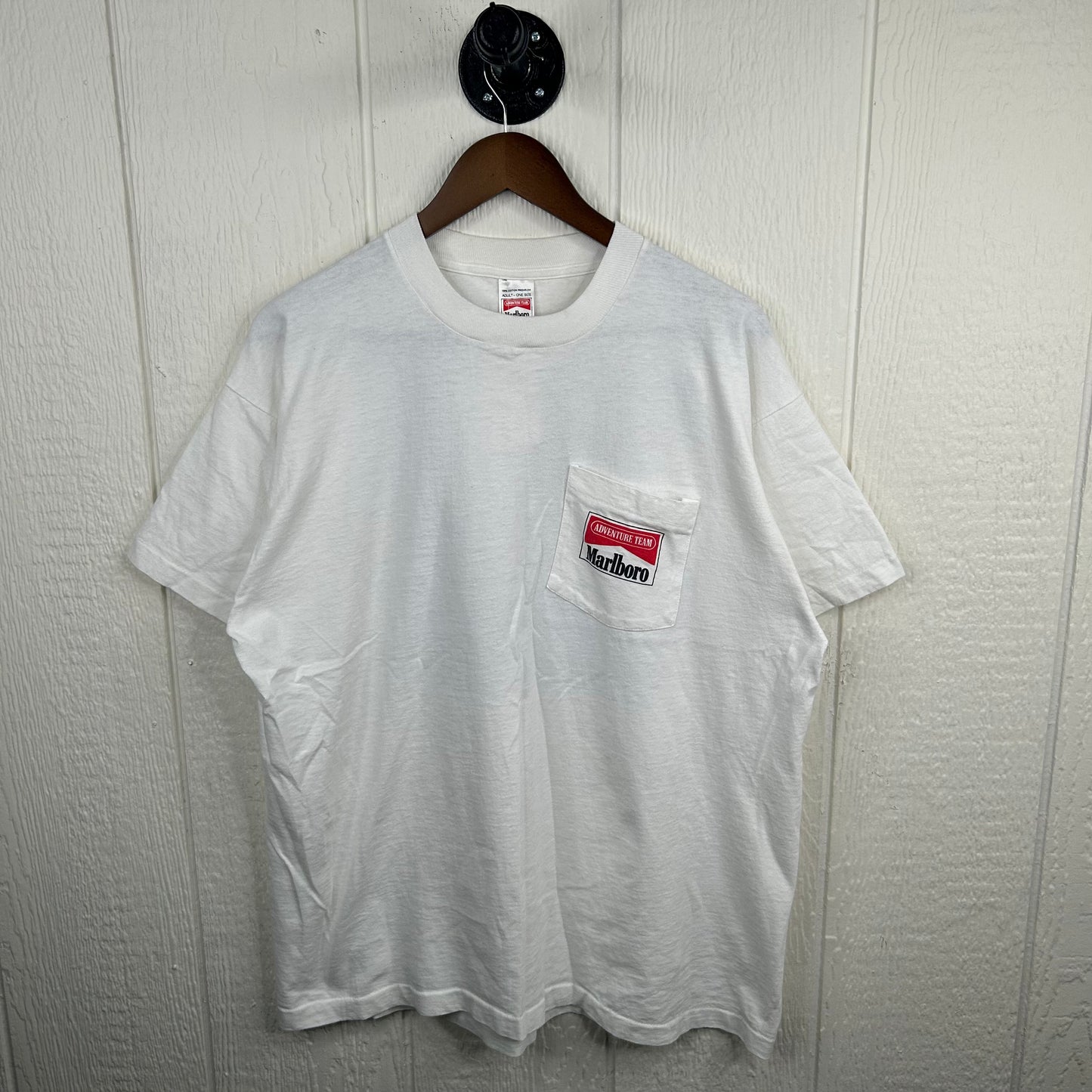 Vintage 90's Marlboro White Water Rafting Graphic Tee (XL)