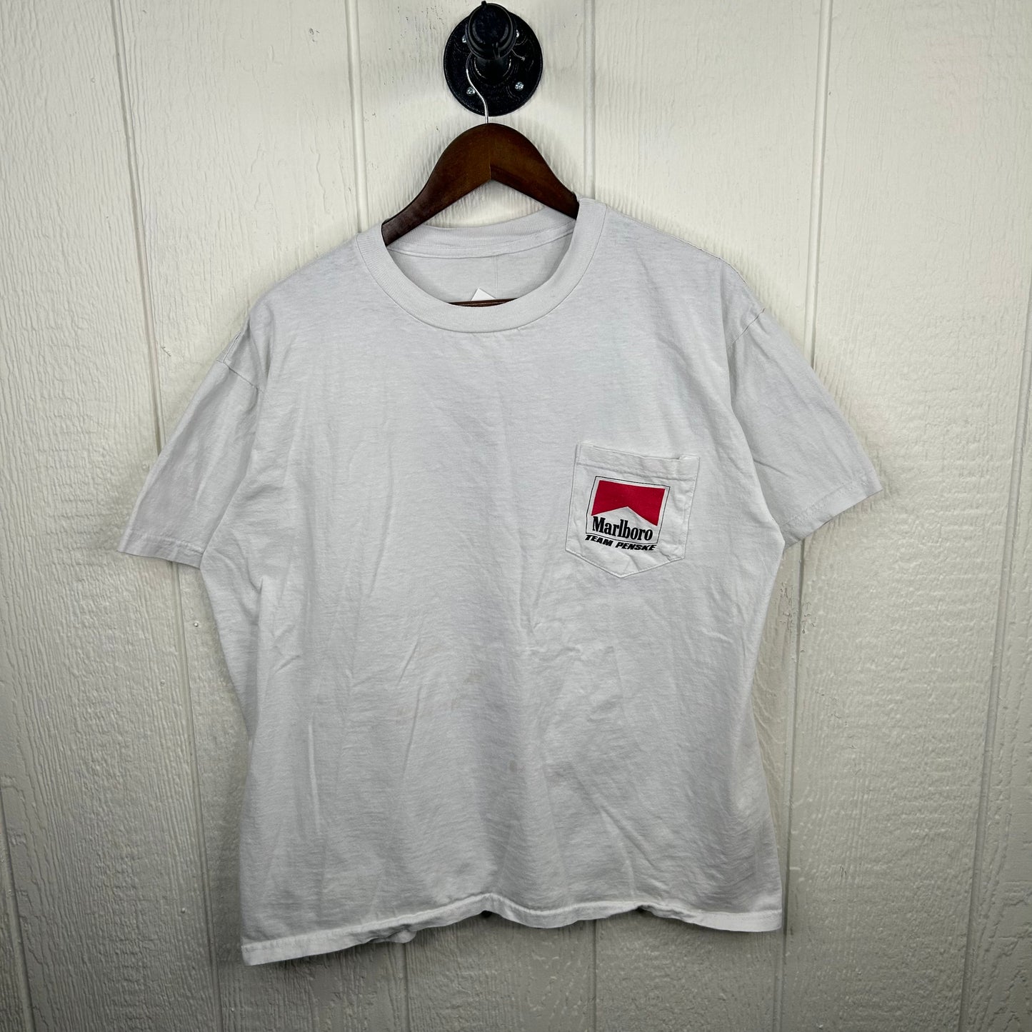 Vintage 90's Marlboro Team Penske Graphic Tee (L)