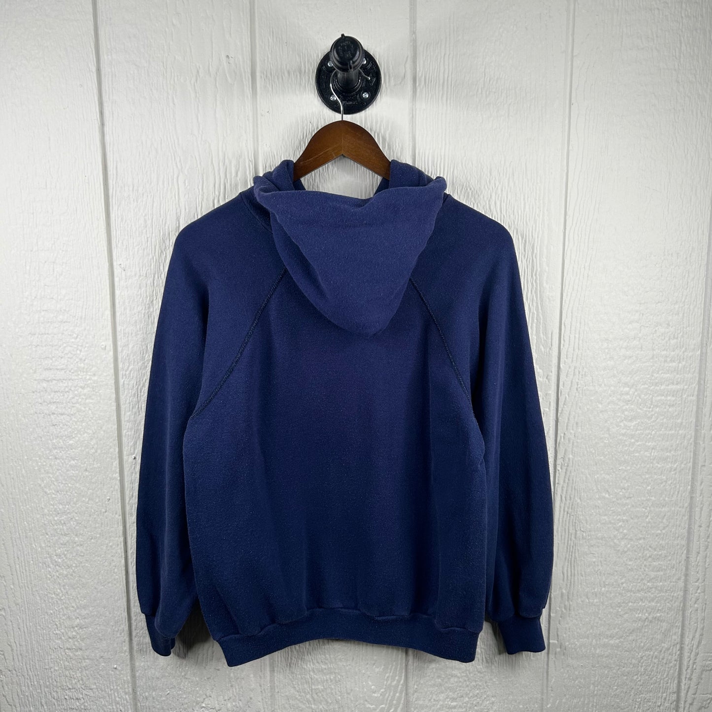 Vintage 80's West Virginia University Seal Logo Hoodie (L)