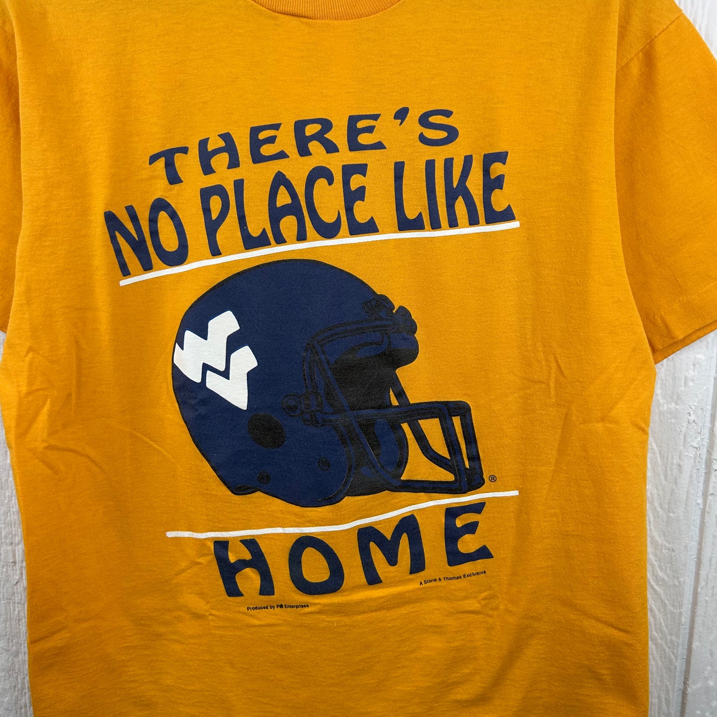 Vintage 90's "There's No Place Like Home" WVU Football Tee (L)