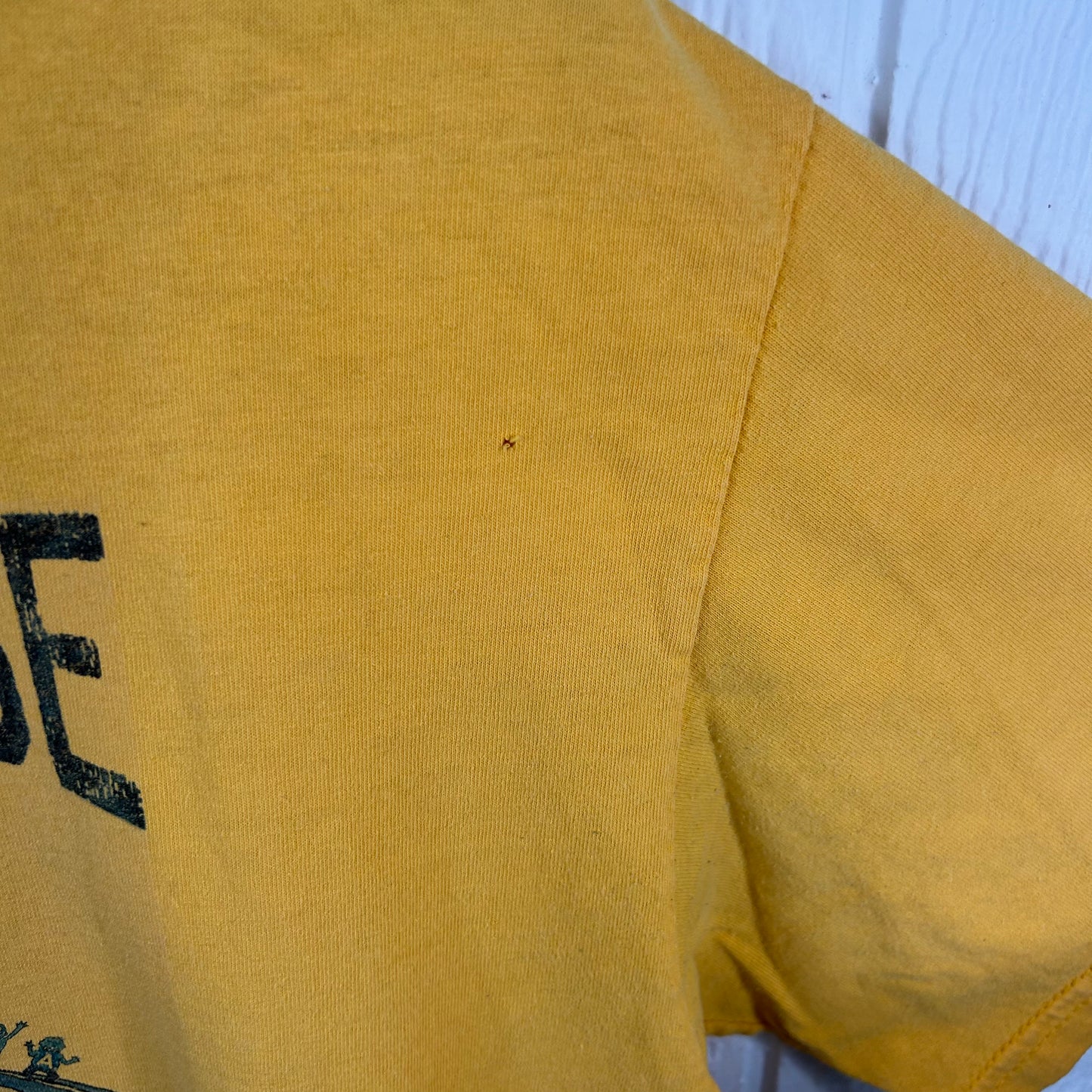 Y2K WVU Basketball "Huggs House is Our House" Tee (L)