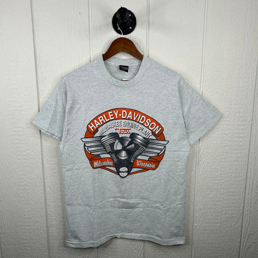 Vintage 1995 Milwaukee Harley Davidson Motorcycles Tee (L)