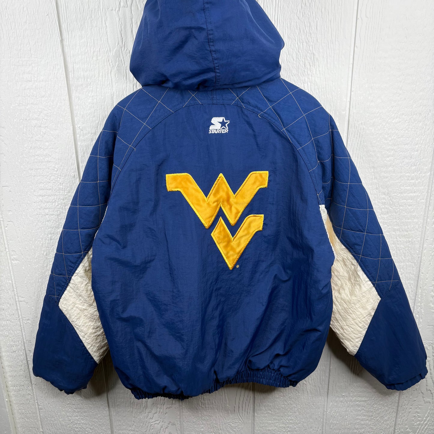 Vintage 90's Starter WVU Puffer Jacket (L)