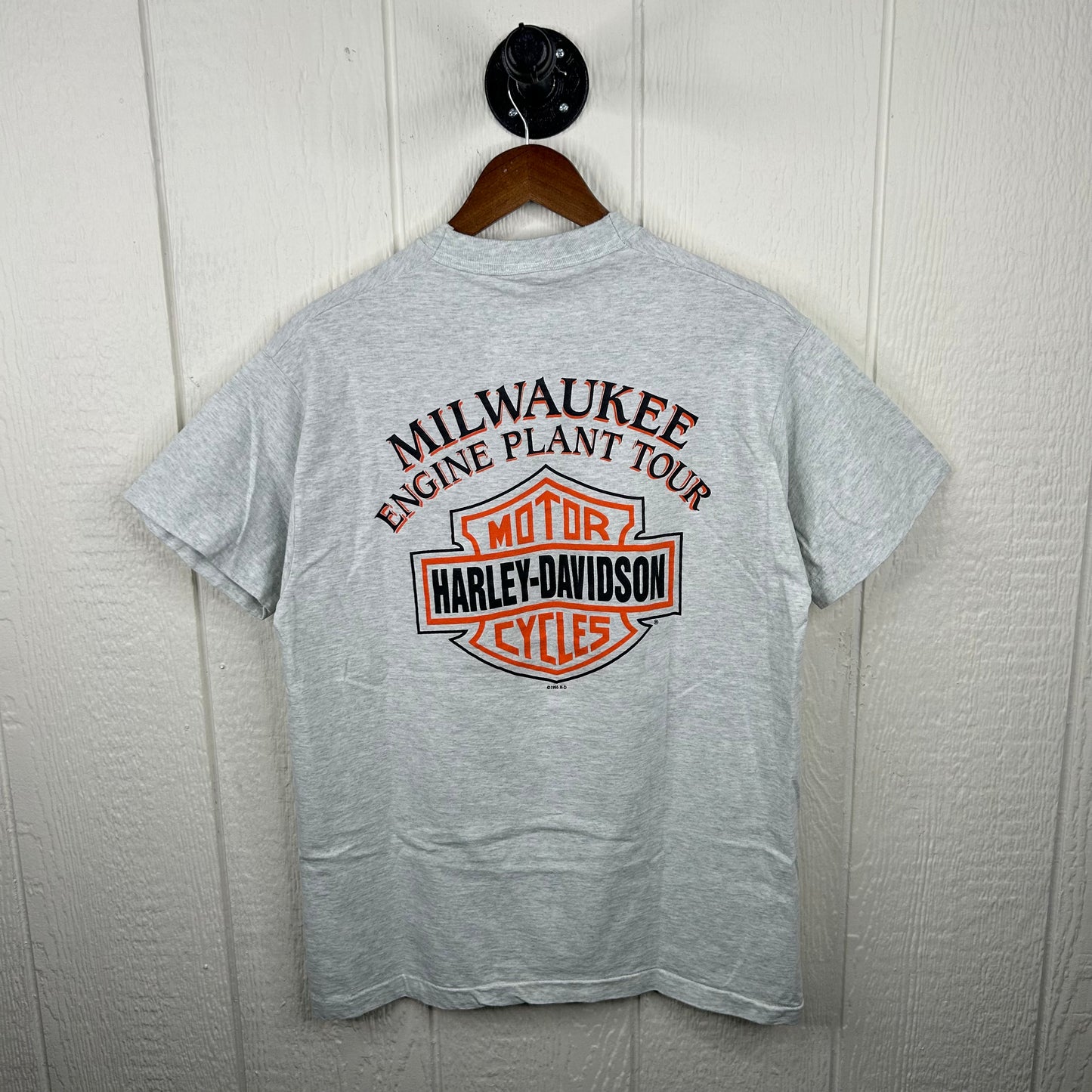 Vintage 1995 Milwaukee Harley Davidson Motorcycles Tee (L)