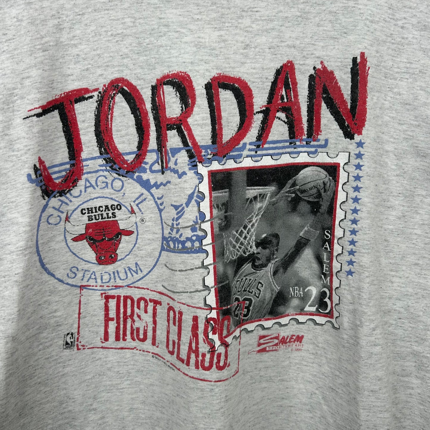 Vintage 1990 Michael Jordan Chicago Bulls Tee (XL)