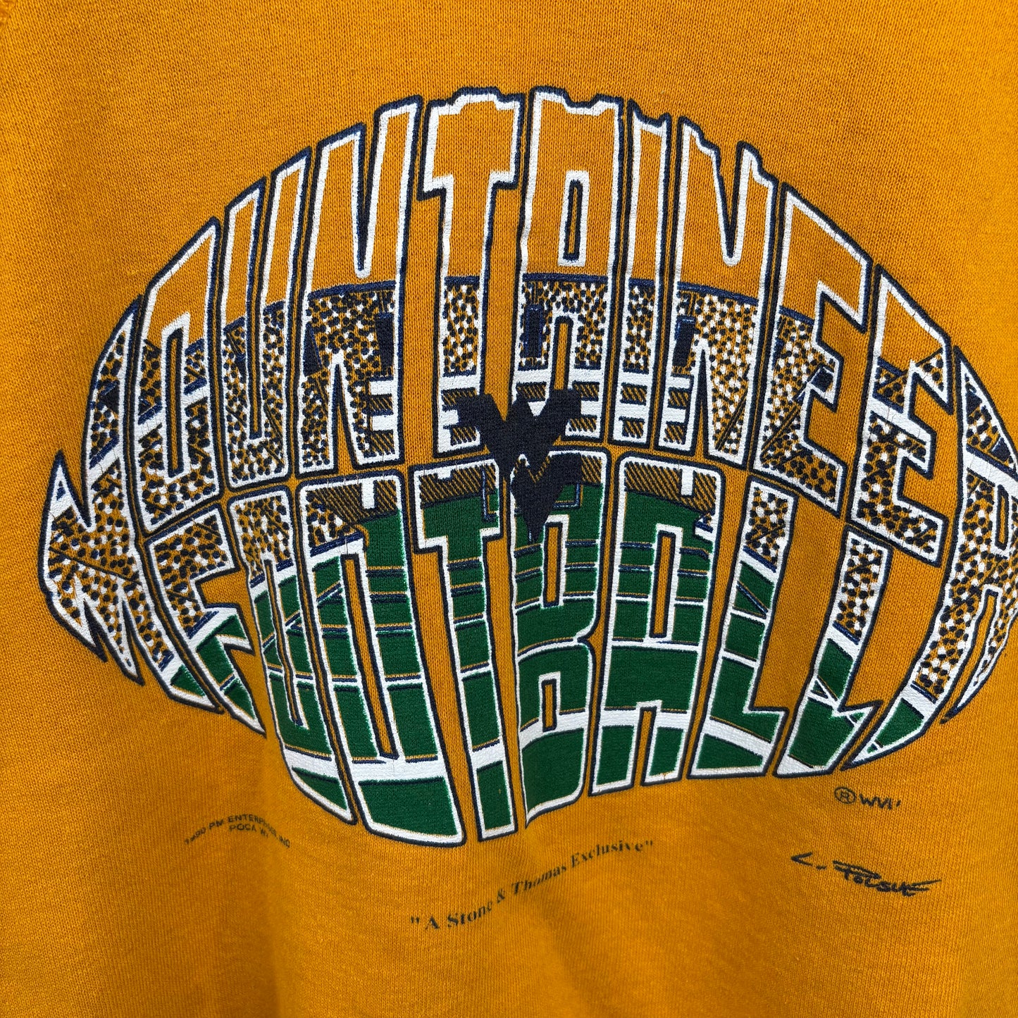 Vintage 90's Milan Puskar Football Crewneck (M)