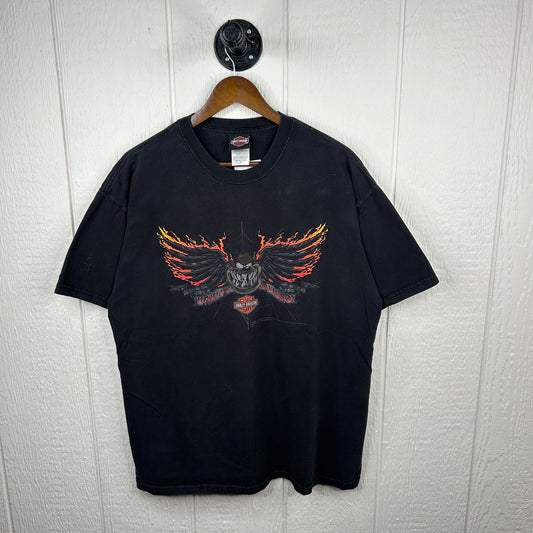 Y2K Harley Davidson x Looney Tunes Double-Sided Graphic Tee (XL)