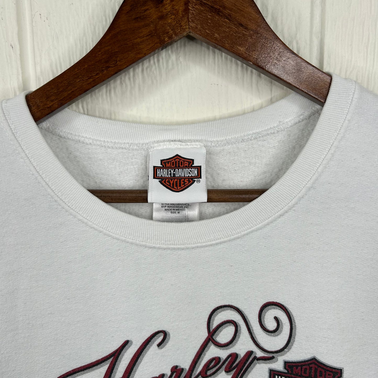 Modern Triple Harley Davidson Motorcycles Crewneck (M)