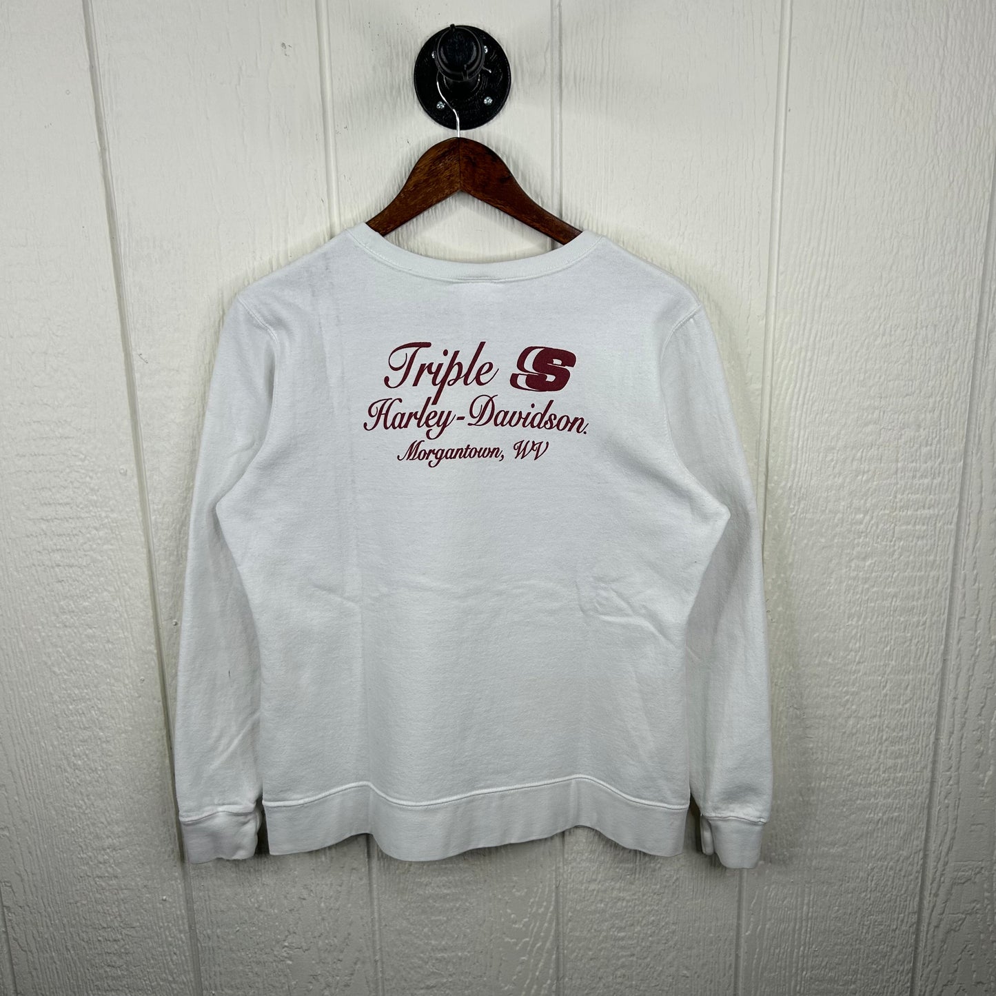 Modern Triple Harley Davidson Motorcycles Crewneck (M)