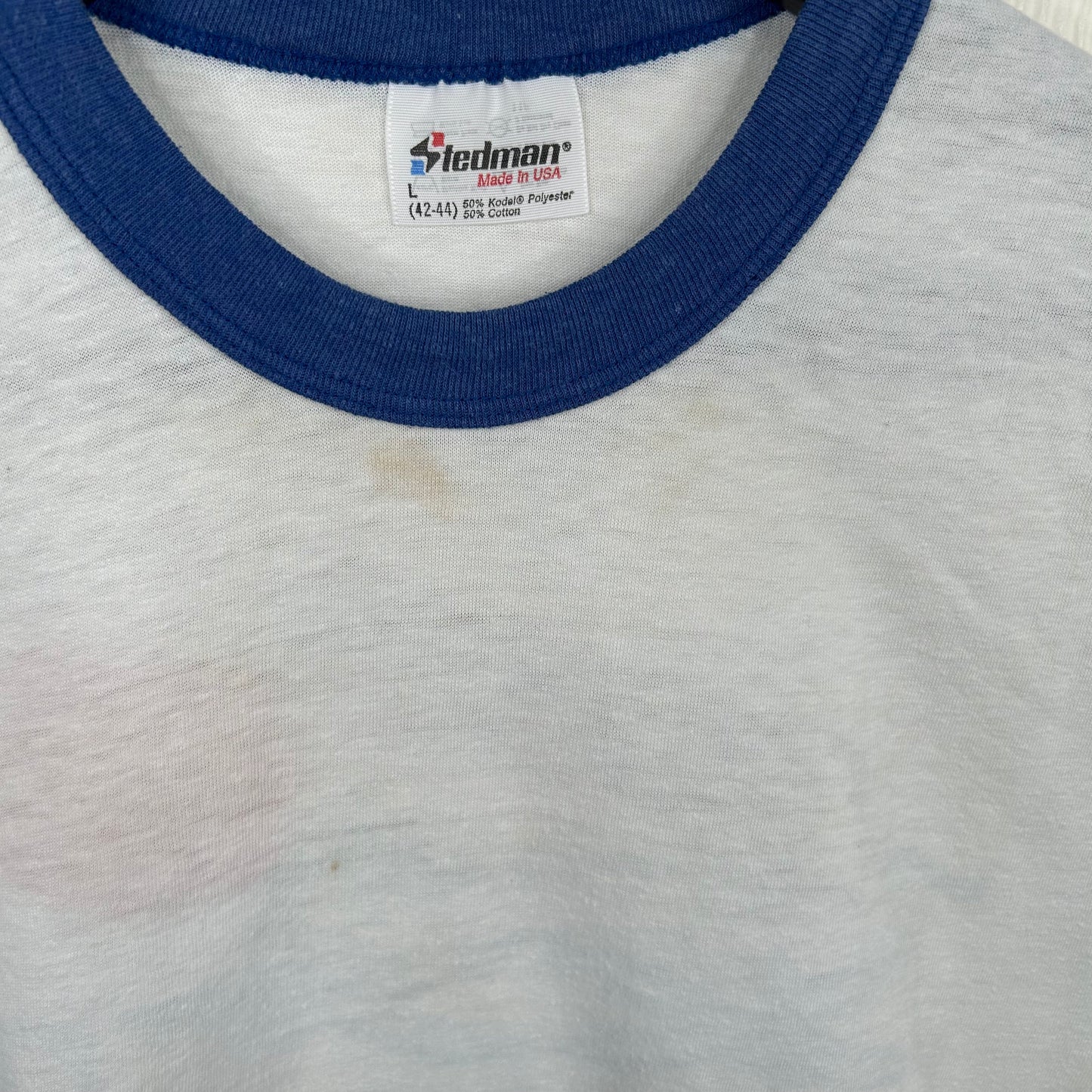 Vintage 1987 Super Bowl XXI Broncos vs. Giants Back Hit Tee (L)