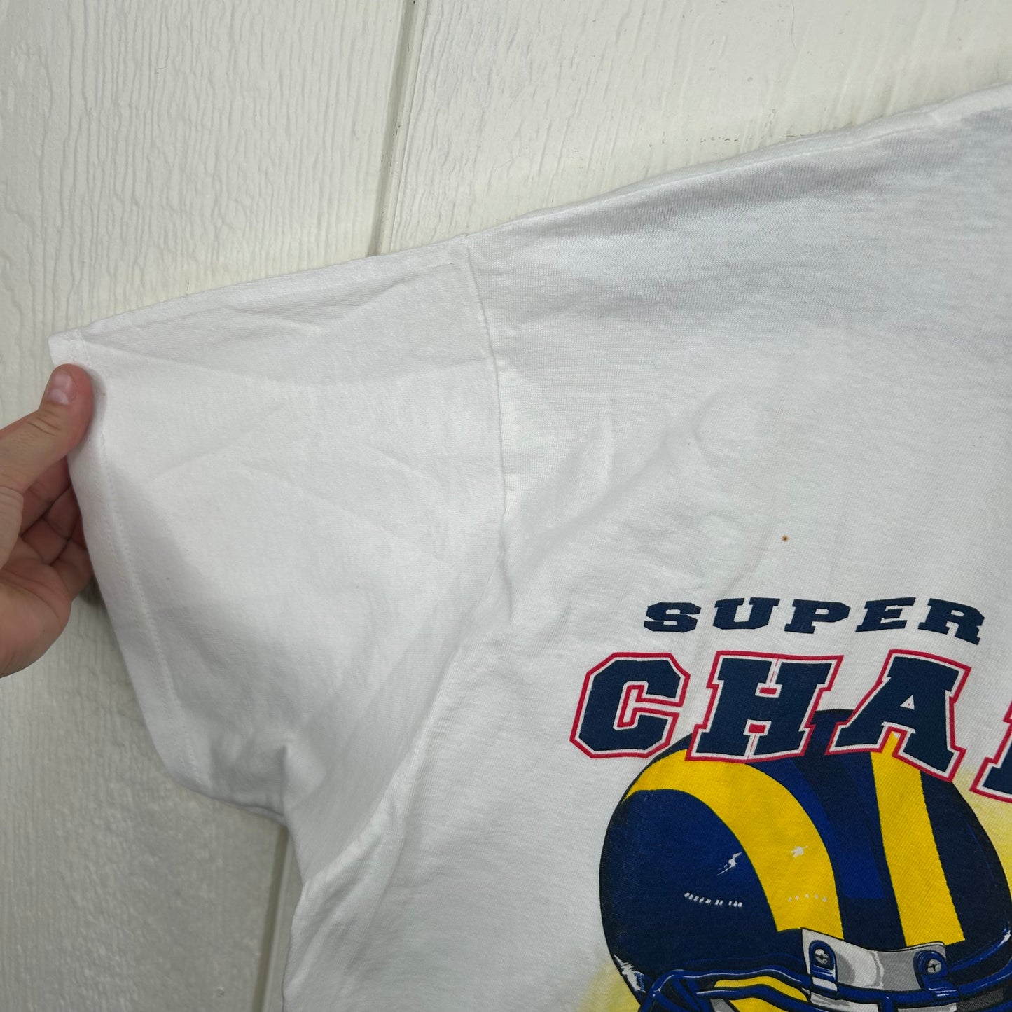 Y2K St. Louis Rams Super Bowl Champions Graphic Tee (L)