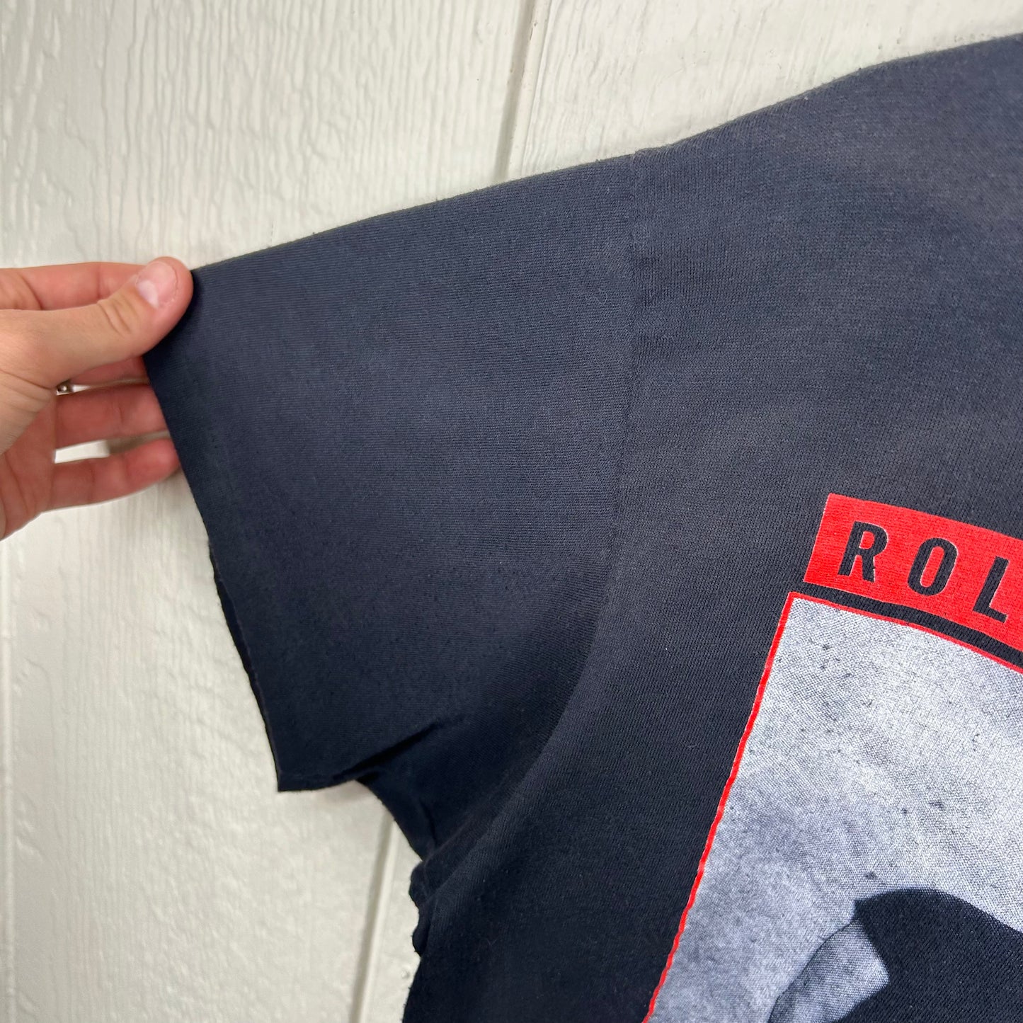 Vintage 1989 Rolling Stones Steel Wheels Tour Tee (L)