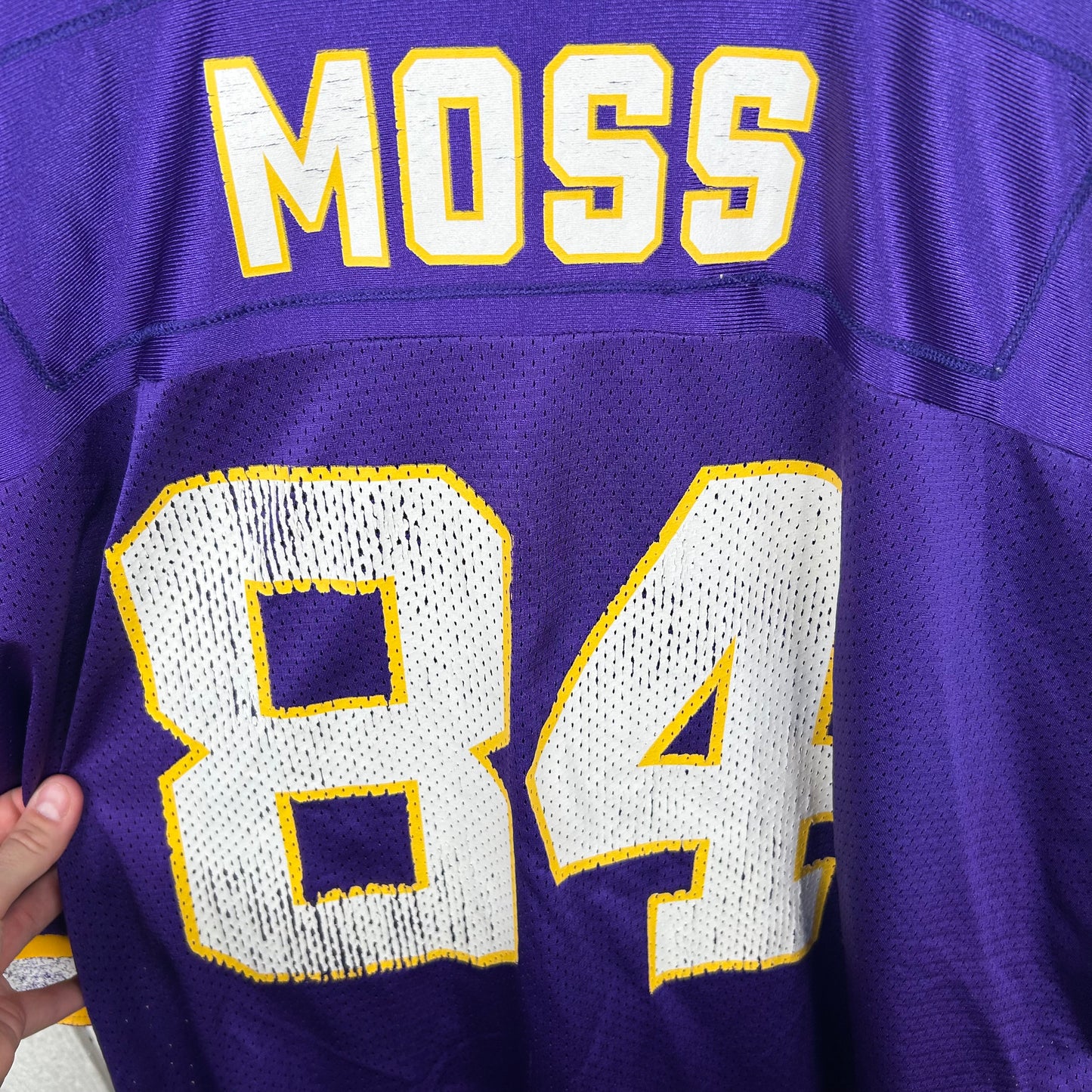 Y2K Baltimore Ravens Randy Moss #84 Football Jersey (XXL)