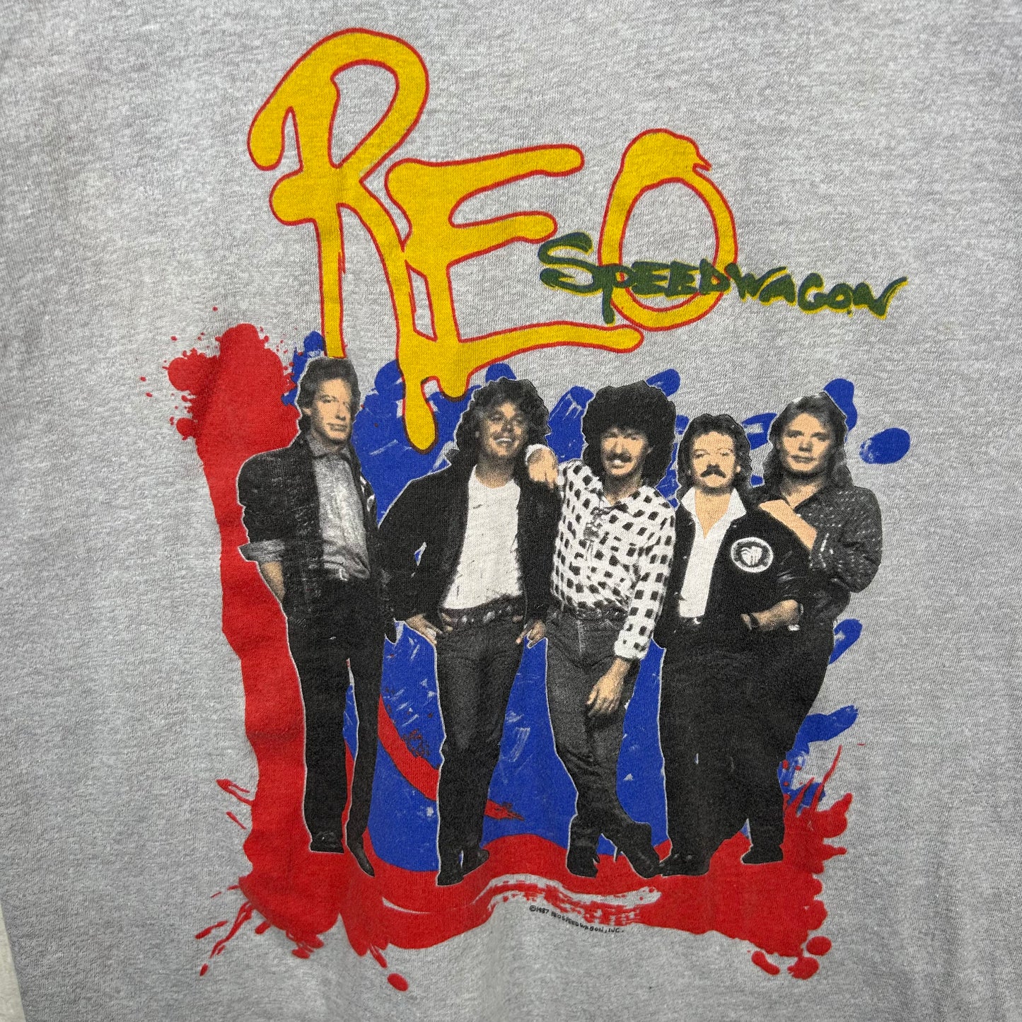 Vintage 1987 REO Speedwagon Band Tee (L)