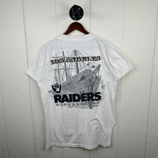 Vintage 90's Los Angeles Raiders Graphic Pocket Tee (L)