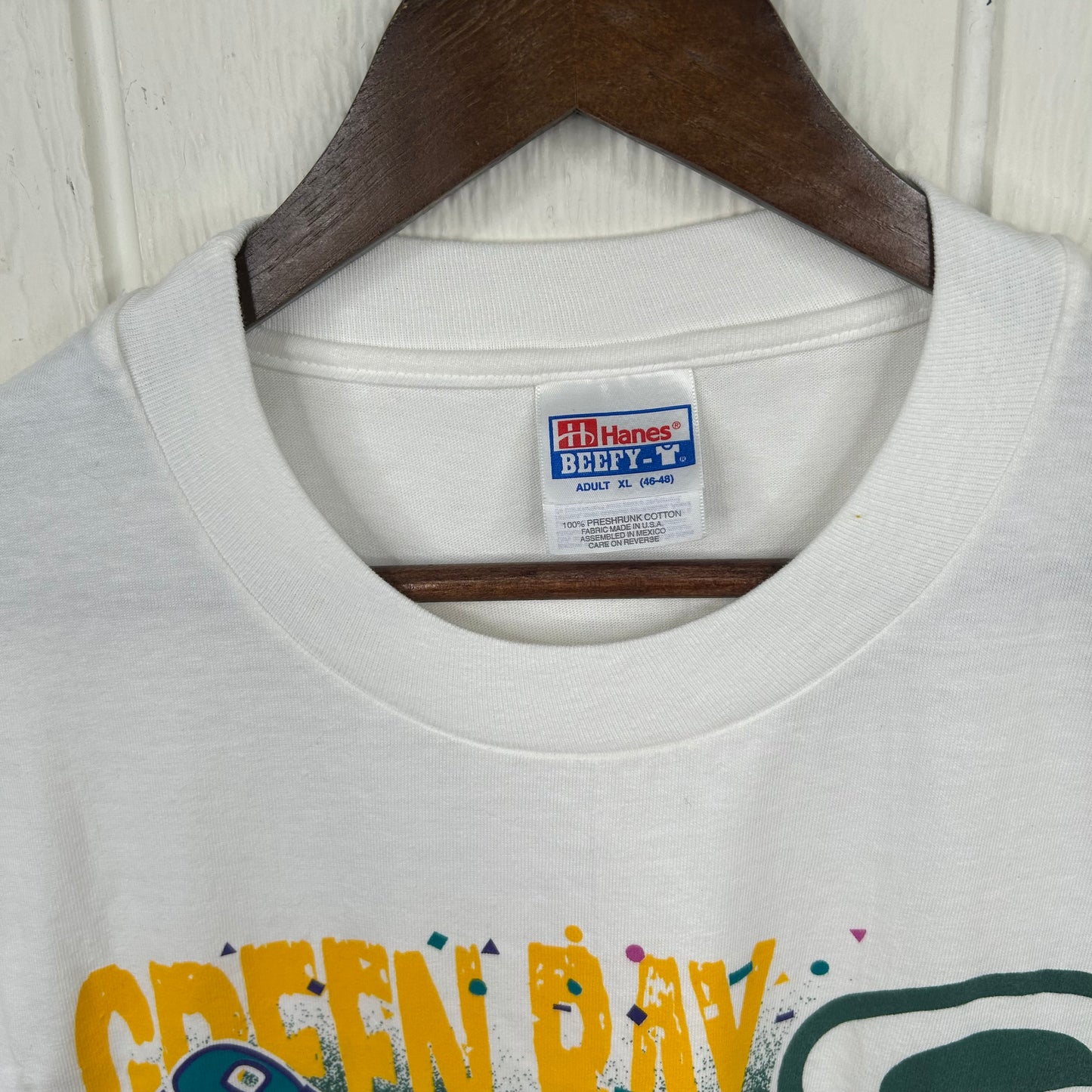 Vintage 1997 Green Bay Packers Super Bowl Champions Graphic Tee (XL)