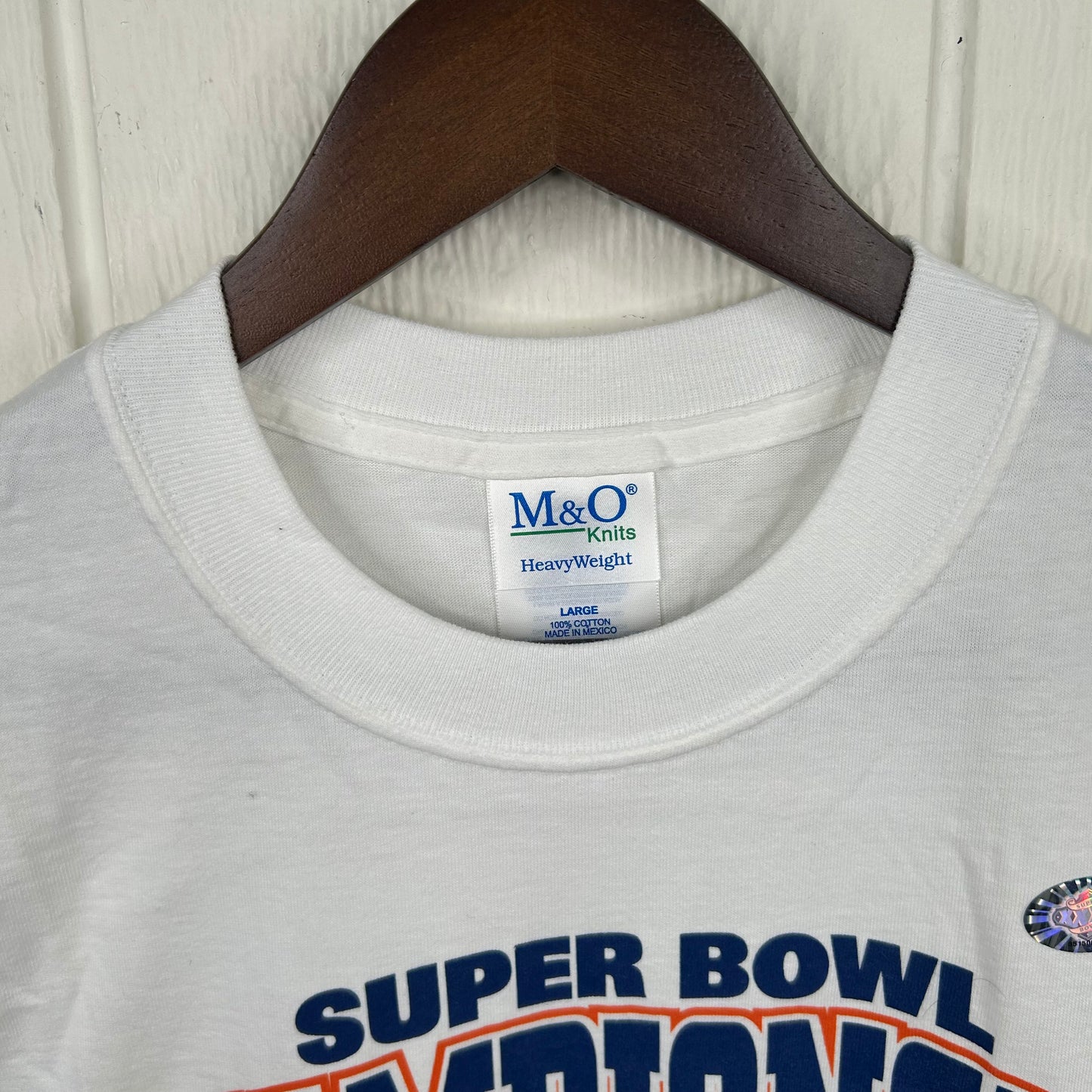 Vintage 2001 Super Bowl Championship Ravens vs. Giants Tee (L)
