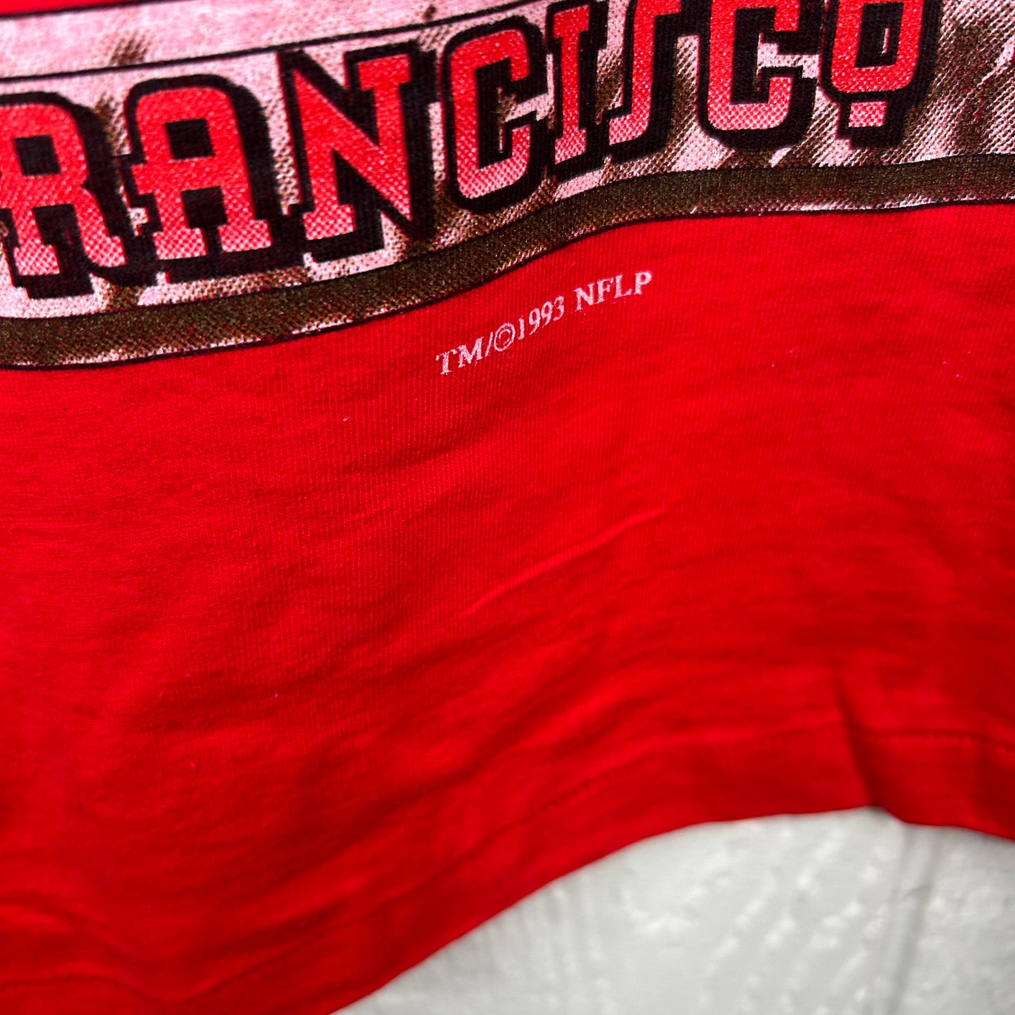 Vintage 1993 San Francisco 49ers Graphic Tee (L)