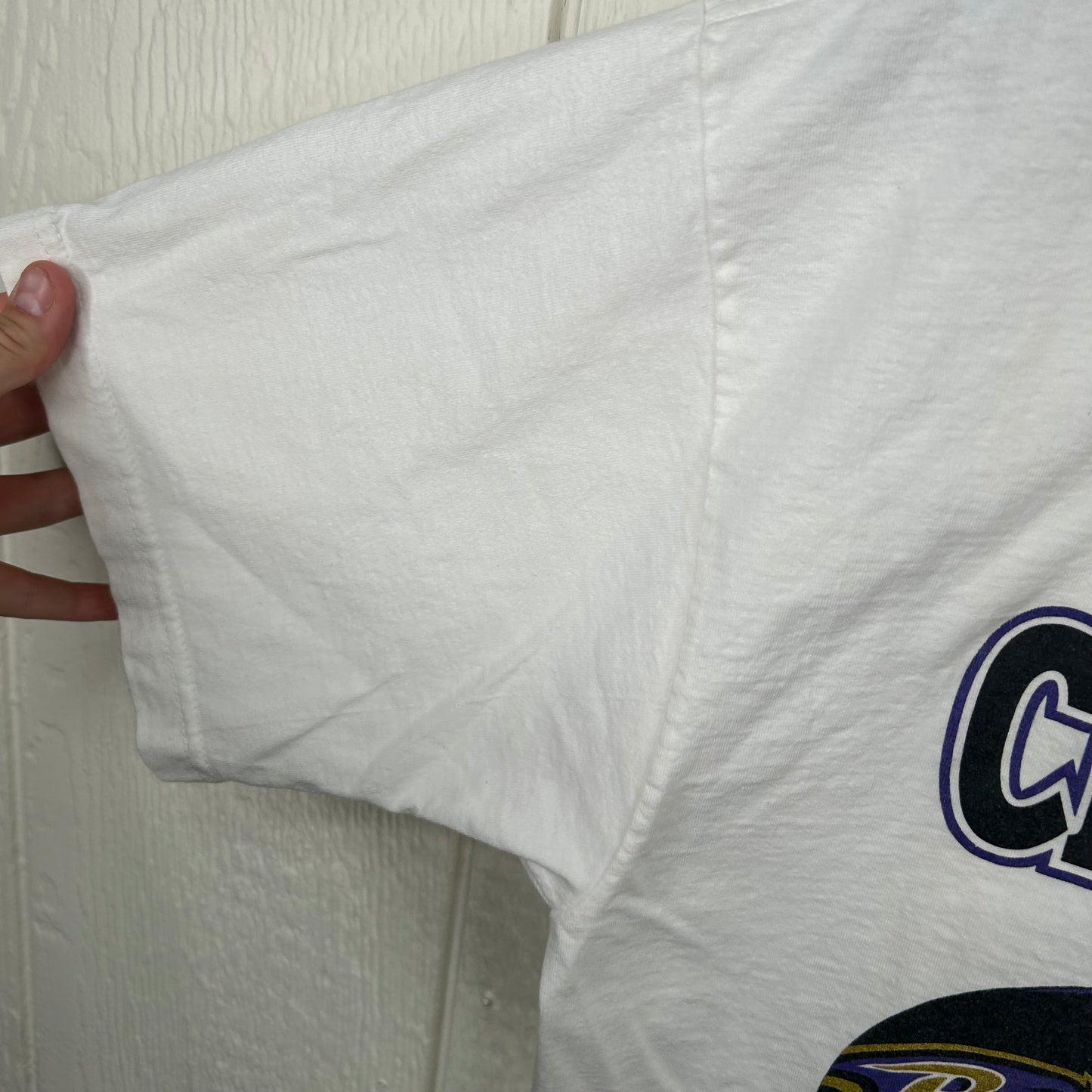 Vintage 90's Baltimore Raven AFC Champions Graphic Tee (L)