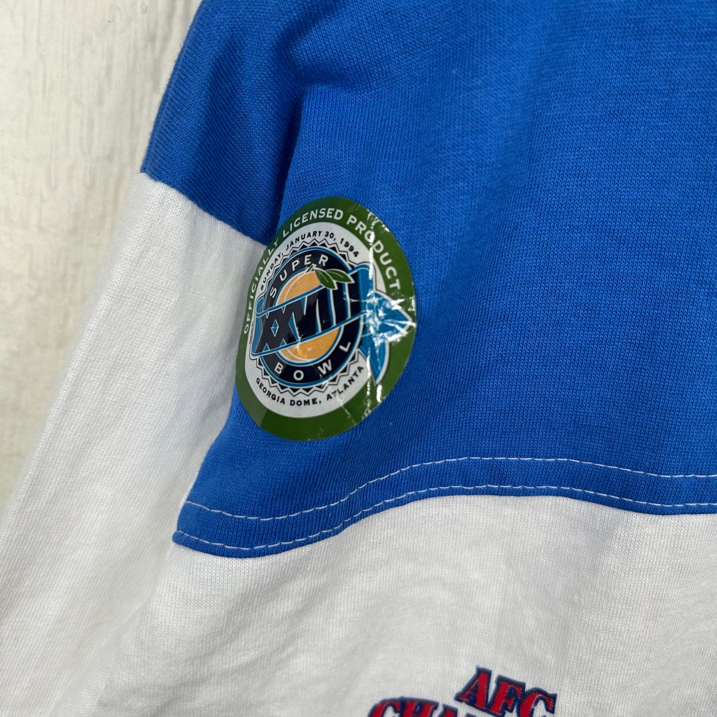 Vintage 1994 Super Bowl XXVIII Bills vs. Cowboys Tee (L)