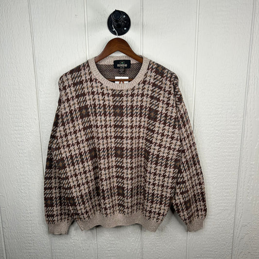 Vintage 90's Brown Gorpcore Knit Sweater (M)