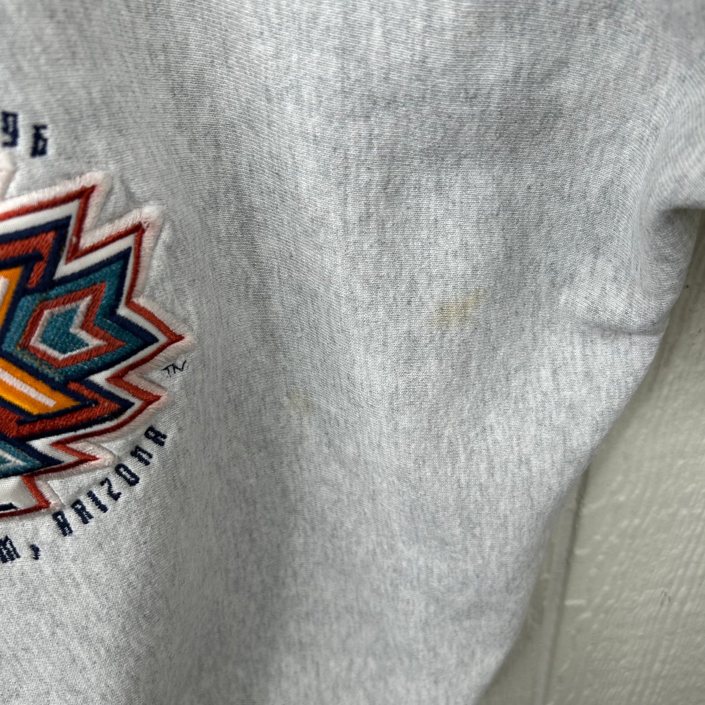 Vintage 90's Pittsburgh Steelers Super Bowl XXX Spell Out Crewneck (L)