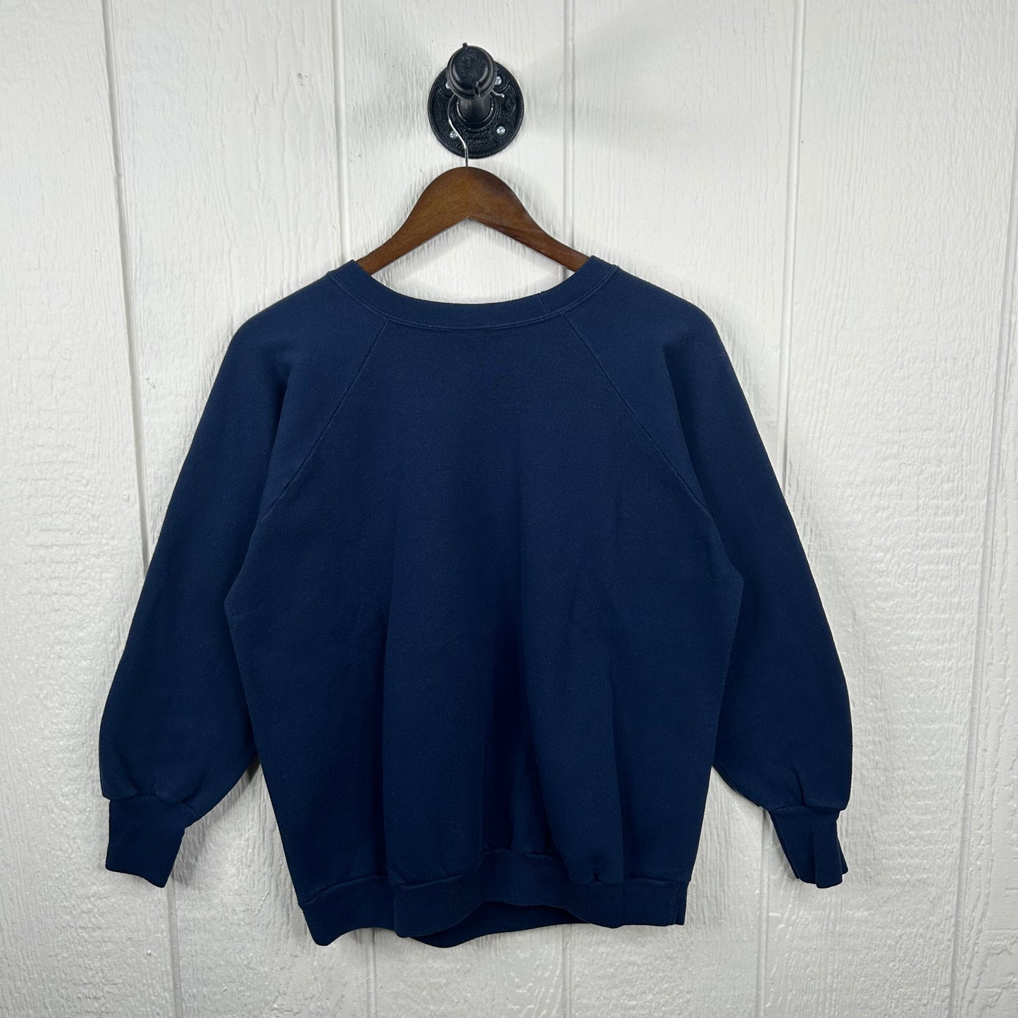 Vintage 80's West Virginia Mountaineers Navy Crewneck (L)