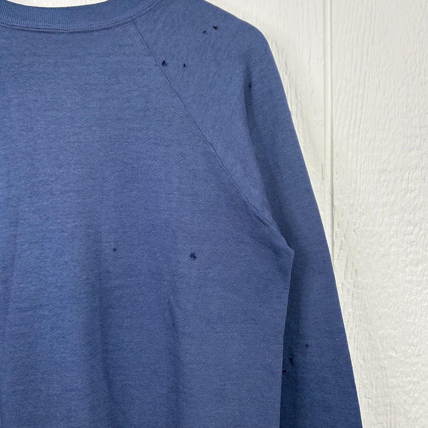 Vintage 80's West Virginia Mountaineers Seal Logo Crewneck (L)