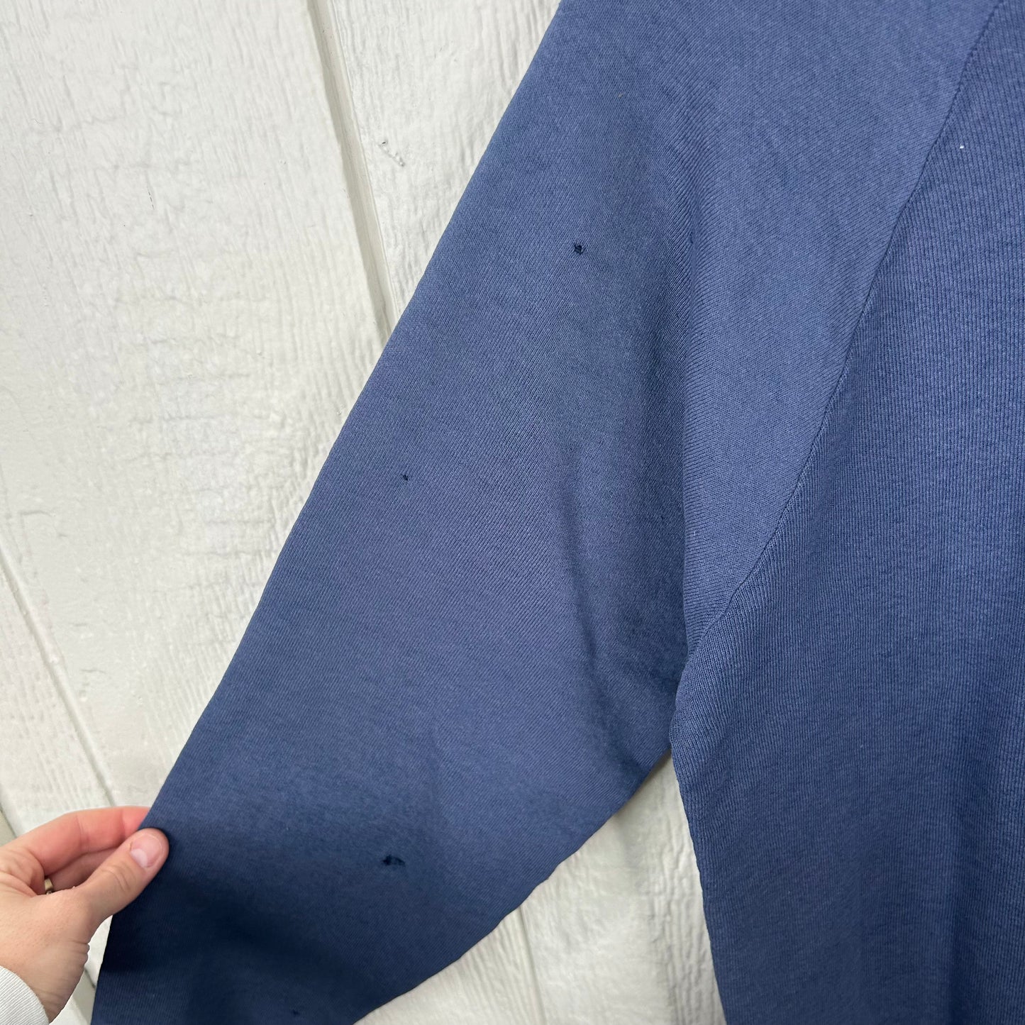 Vintage 80's West Virginia Mountaineers Seal Logo Crewneck (L)