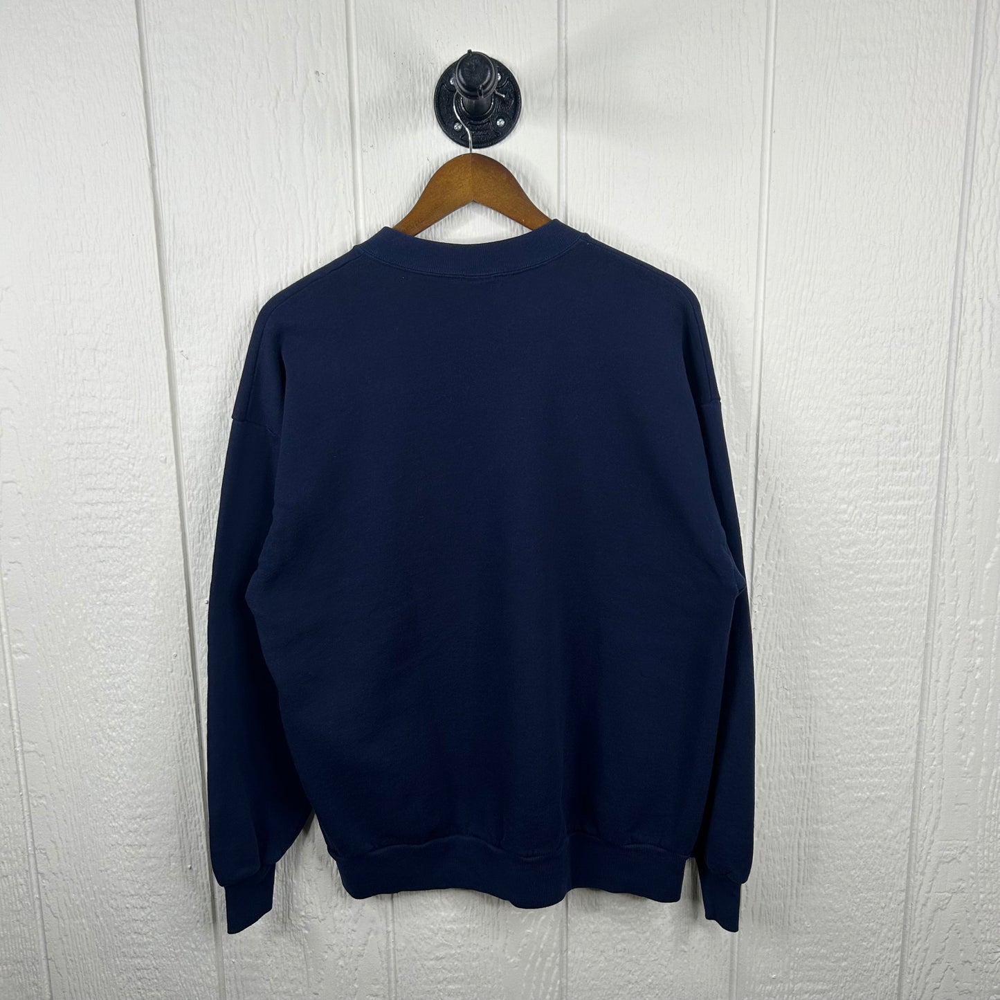 Vintage 80's WVU Mountaineers Navy Crewneck (XL)
