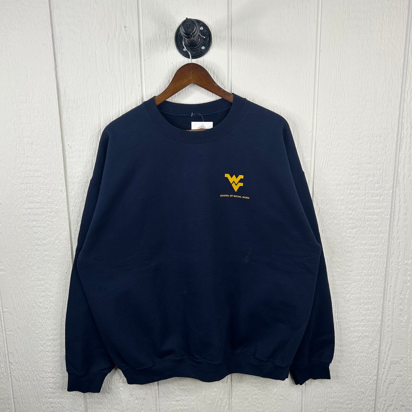 WVU School of Social Work 'Always Choose Kindness' Navy Crewneck (XL)
