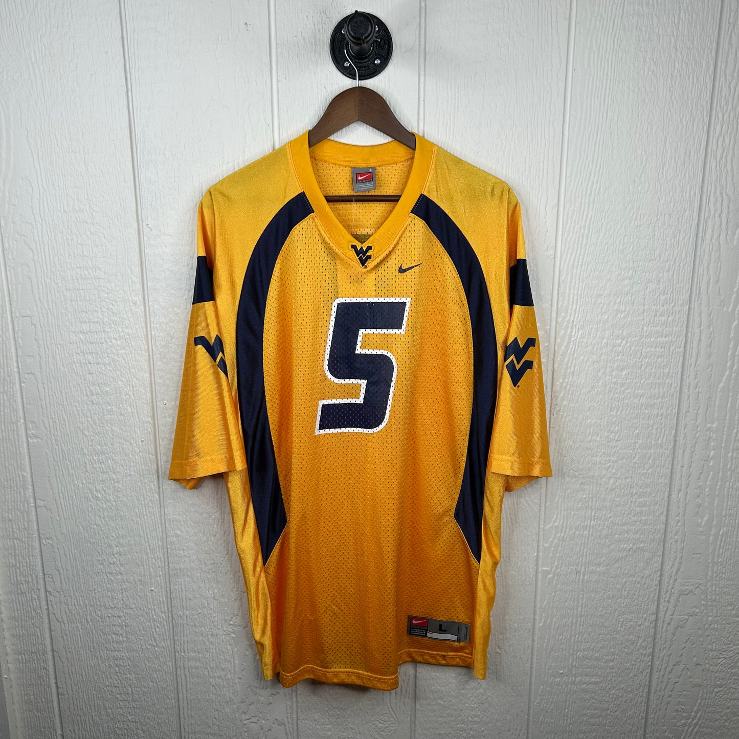 NWT Y2K Nike WVU Pat White Football Jersey (L)