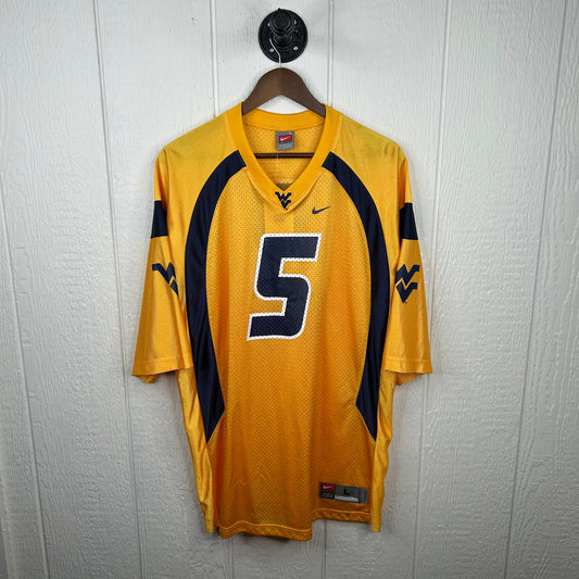 NWT Y2K Nike WVU Pat White Football Jersey (L)