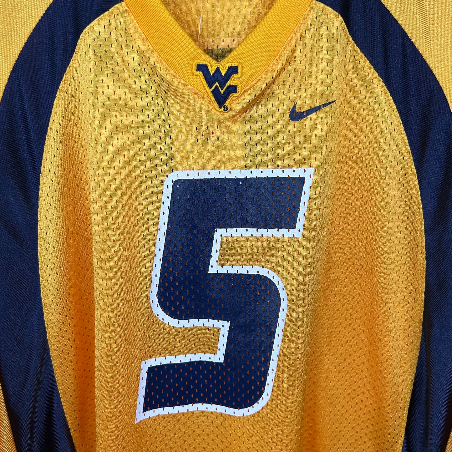 NWT Y2K Nike WVU Pat White Football Jersey (L)