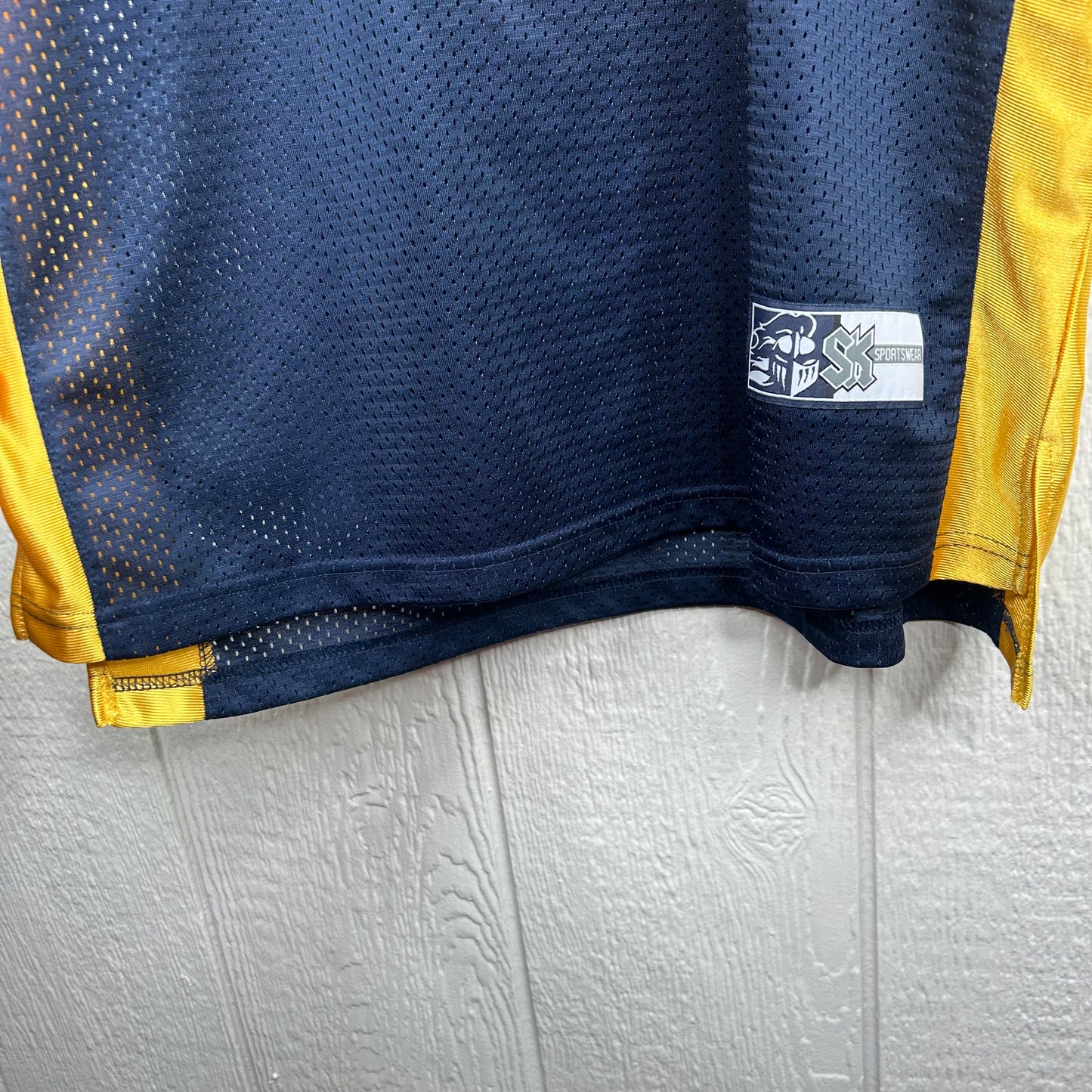 Y2K WVU Mountaineers Pat White Number 5 Football Jersey (L)