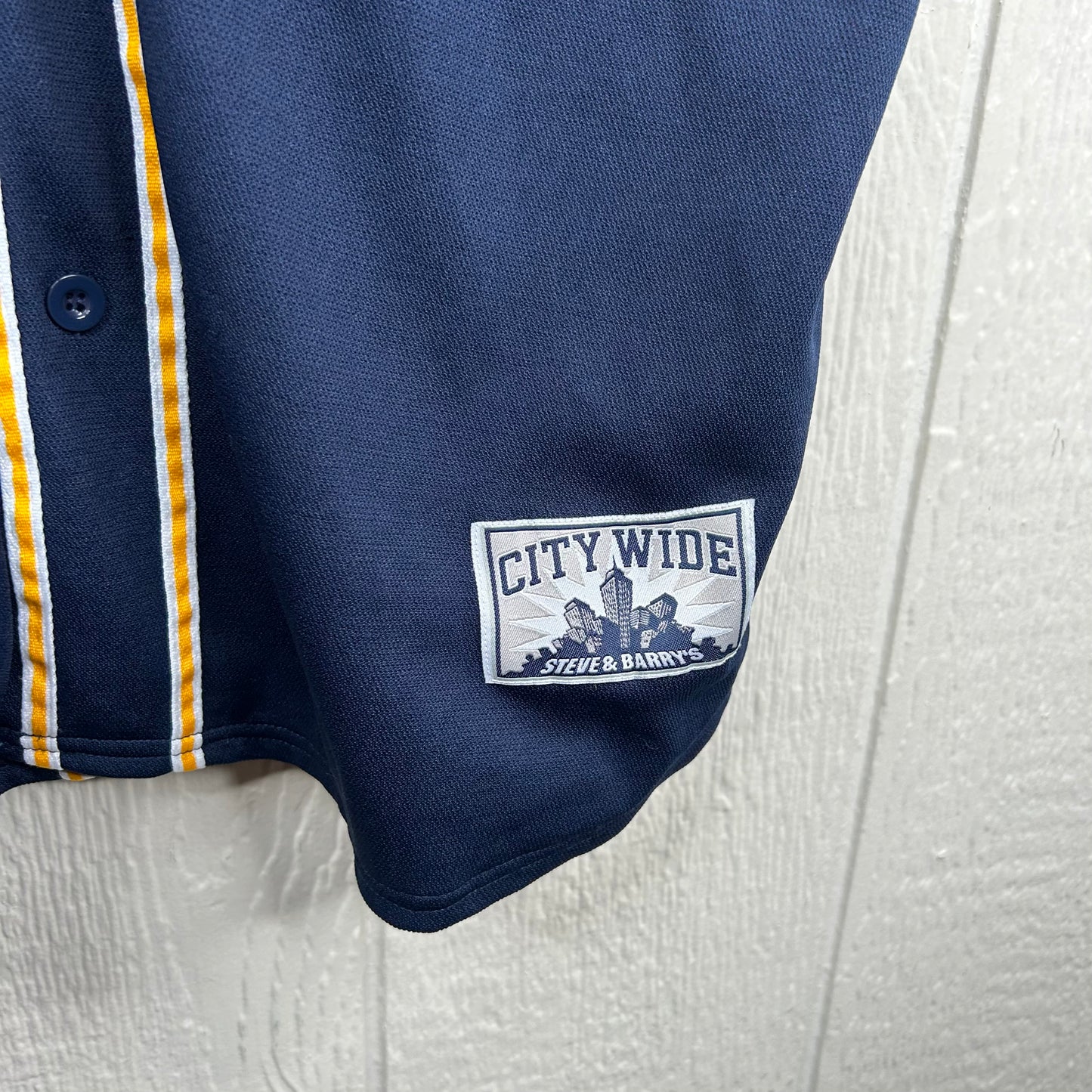 Y2K WVU Mountaineers Baseball Jersey (L)