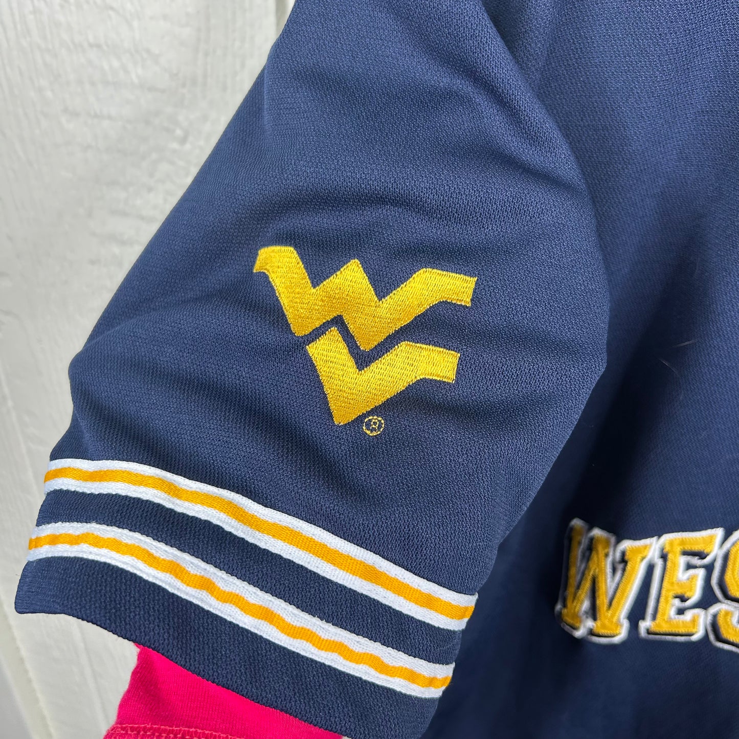 Y2K WVU Mountaineers Baseball Jersey (L)