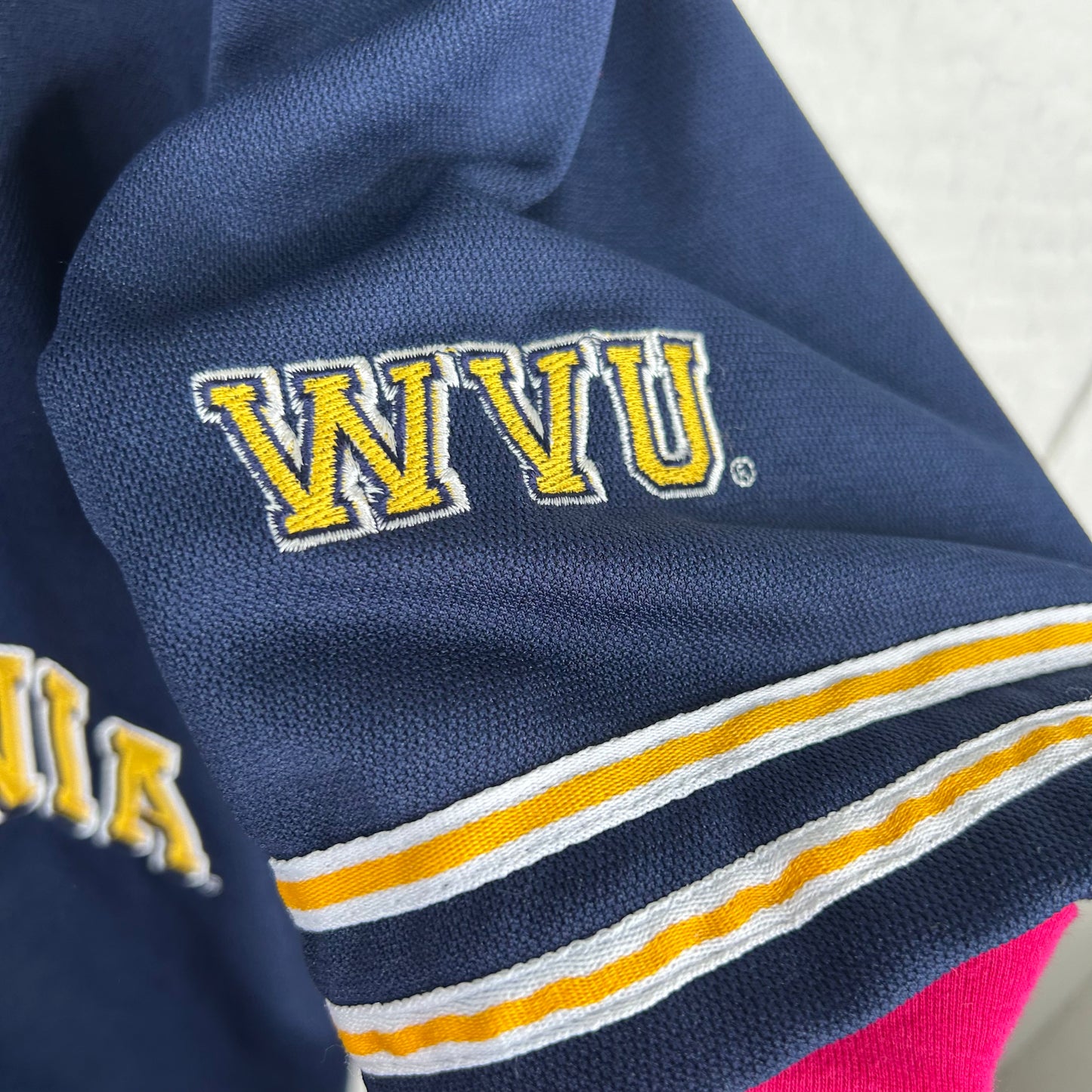 Y2K WVU Mountaineers Baseball Jersey (L)