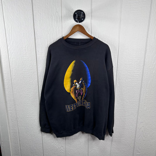 Vintage 1994 WVU Football x Yosemite Sam Crewneck (XL)