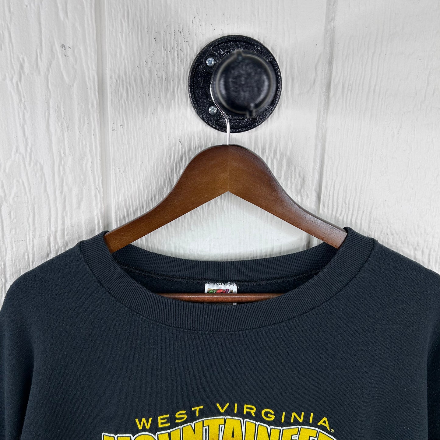 Vintage 2002 WVU Football Continental Tire Bowl Crewneck (XL)