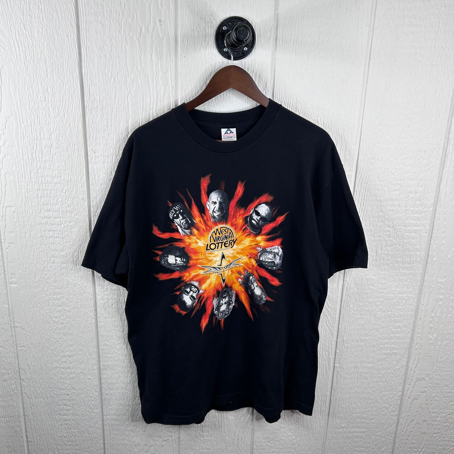 Vintage West Virginia Lottery x WCW Graphic Tee (XL)