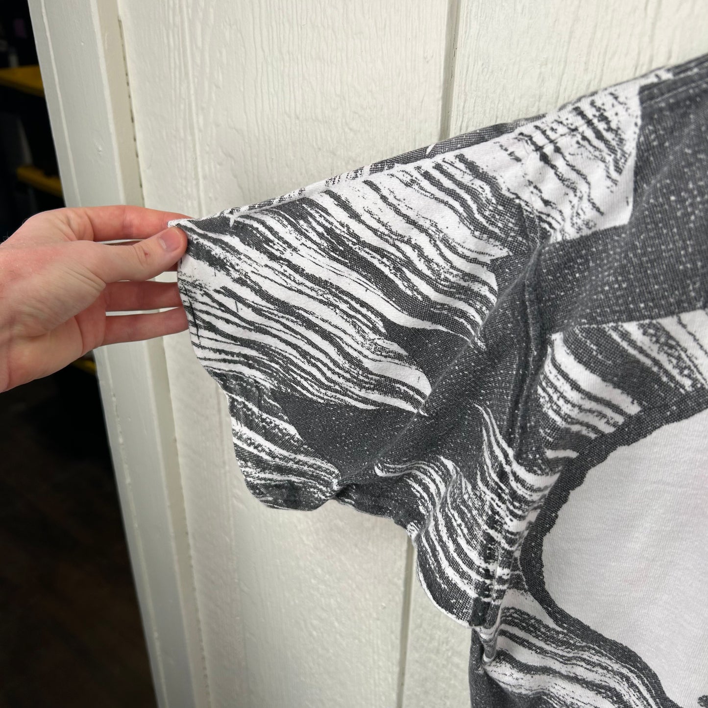 Rare Vintage 80's West Virginia University x Snoopy AOP Tee (L)