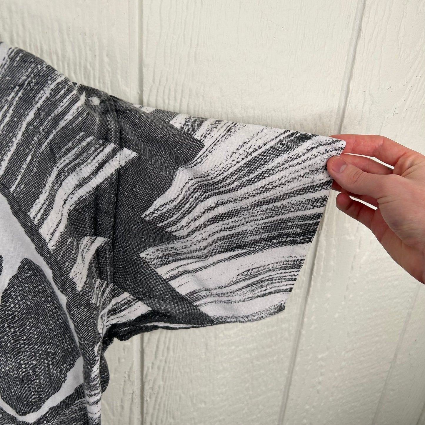 Rare Vintage 80's West Virginia University x Snoopy AOP Tee (L)