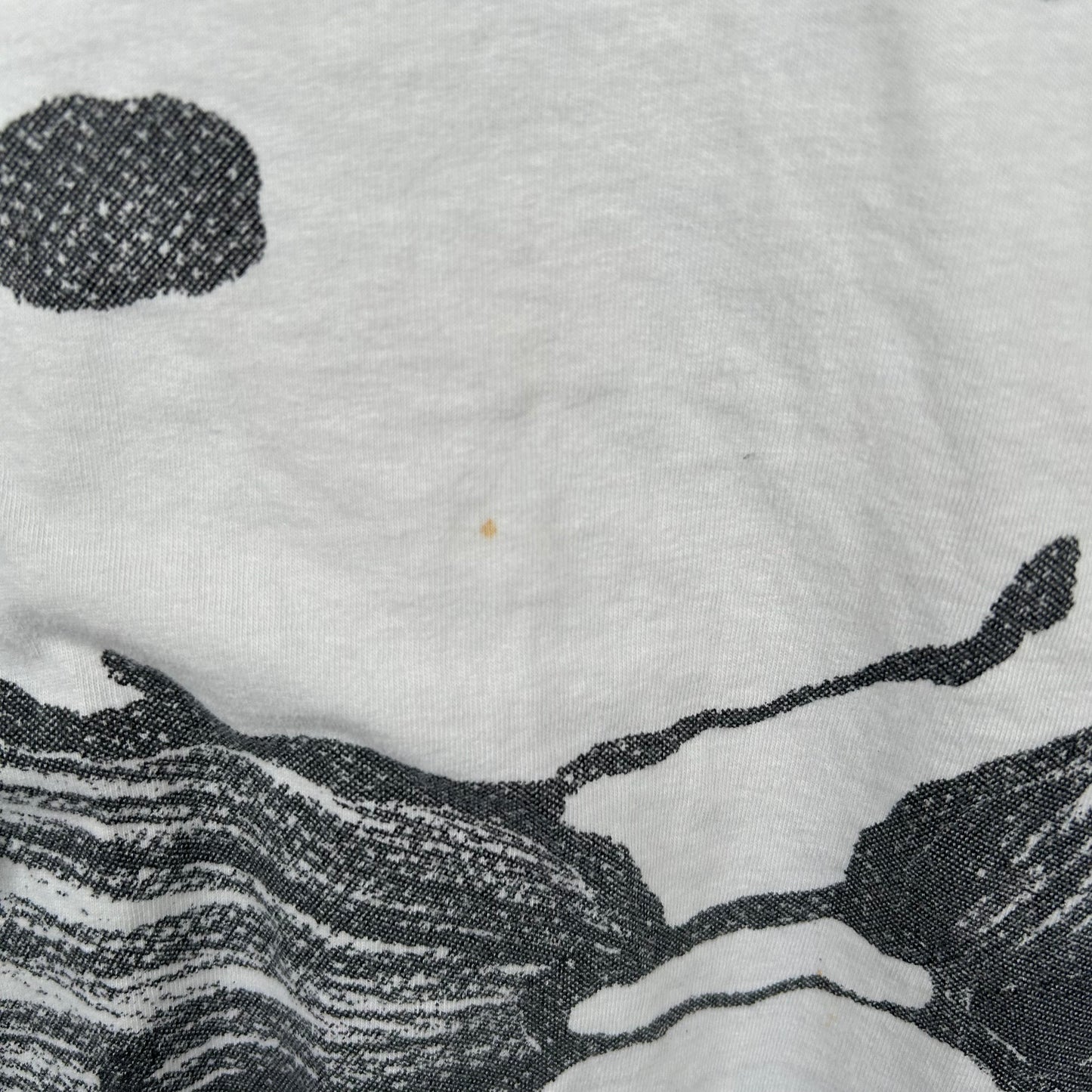 Rare Vintage 80's West Virginia University x Snoopy AOP Tee (L)