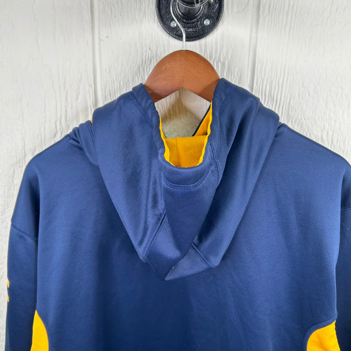 Y2K West Virginia University Nike Center Swoosh Hoodie (L)