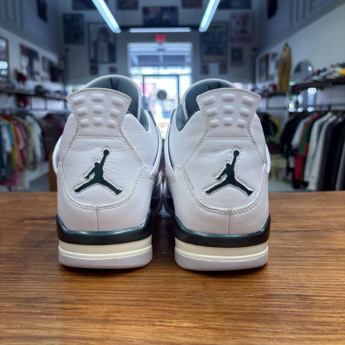 Size 12 - Air Jordan 4 Retro Oxidized Green Worn Once