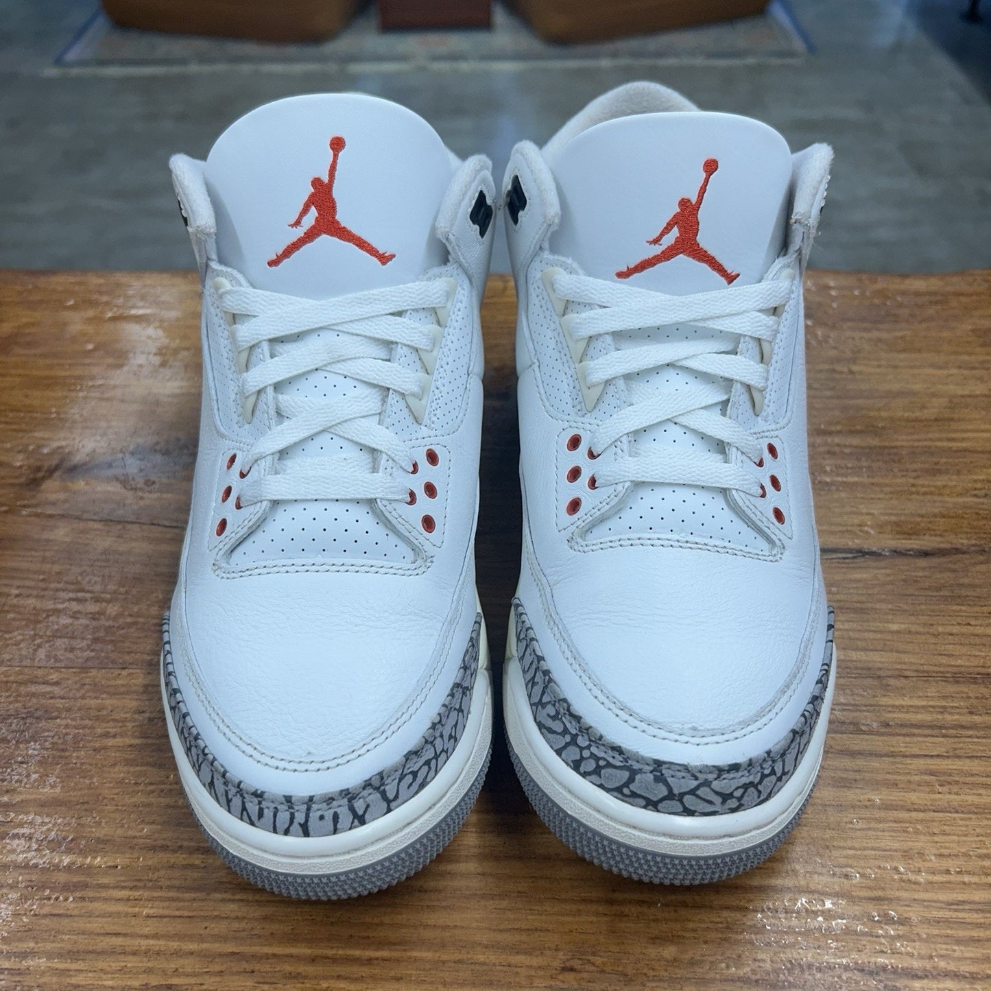 Size 9 - Jordan 3 Retro Mid White Cement Reimagined Lightly Worn OG All