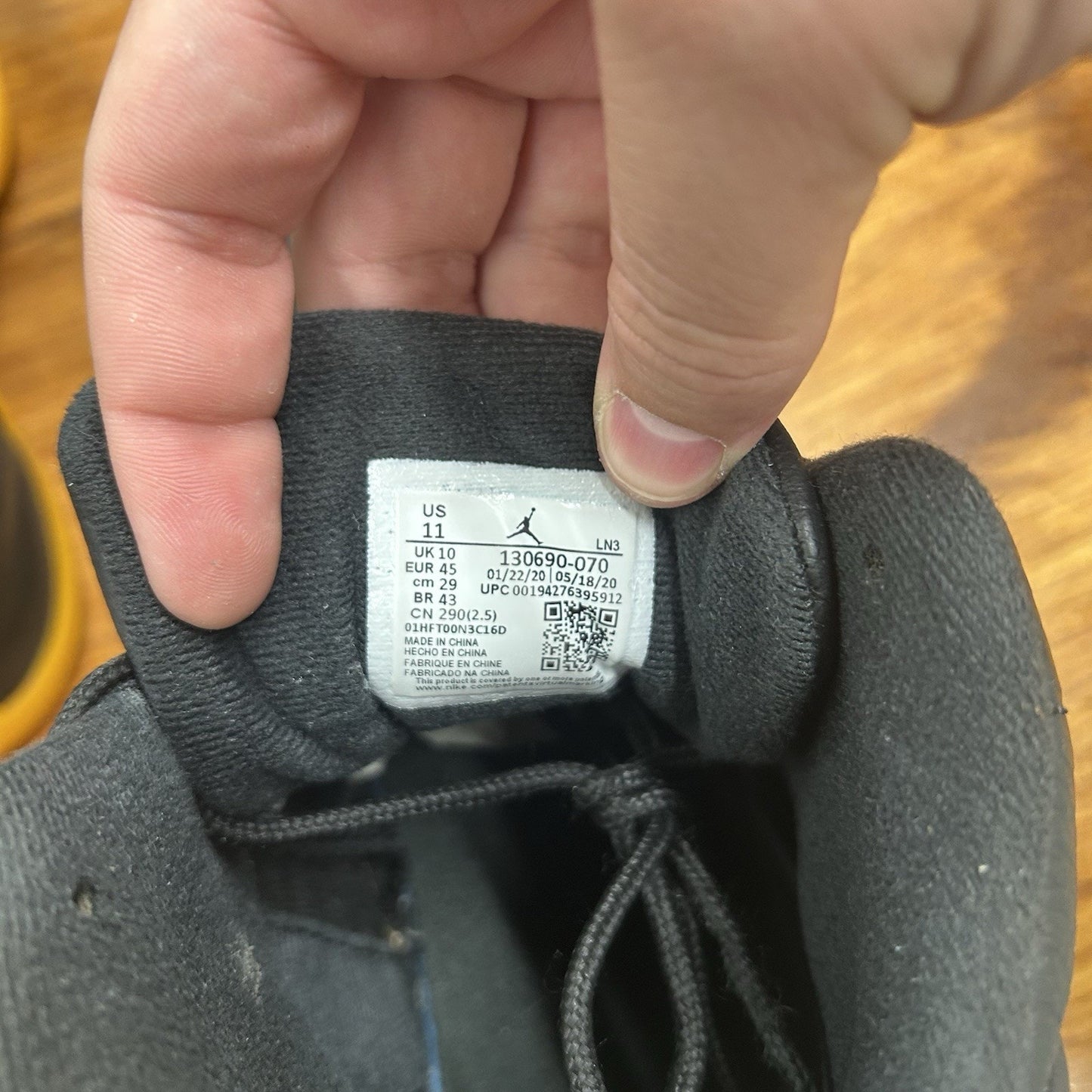 Size 11 - Jordan 12 University Gold